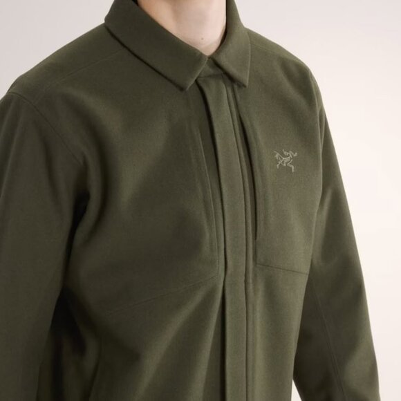 Arc'teryx Sawyer Wool Overshirt Men's Small BNWT - Picture 5 of 9